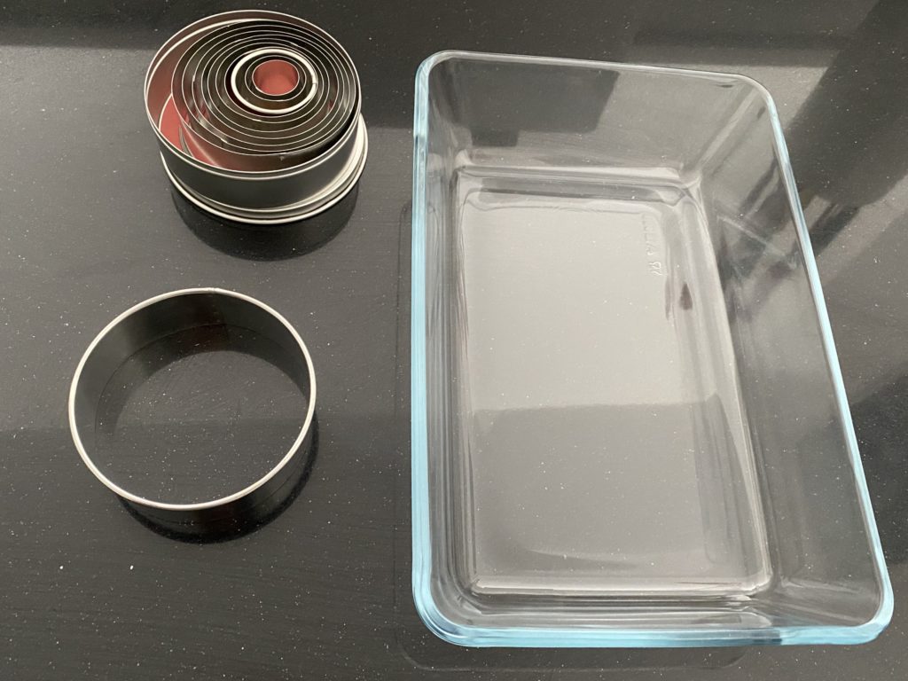 MOLDES PARA COCCION DE LA LASAÑA