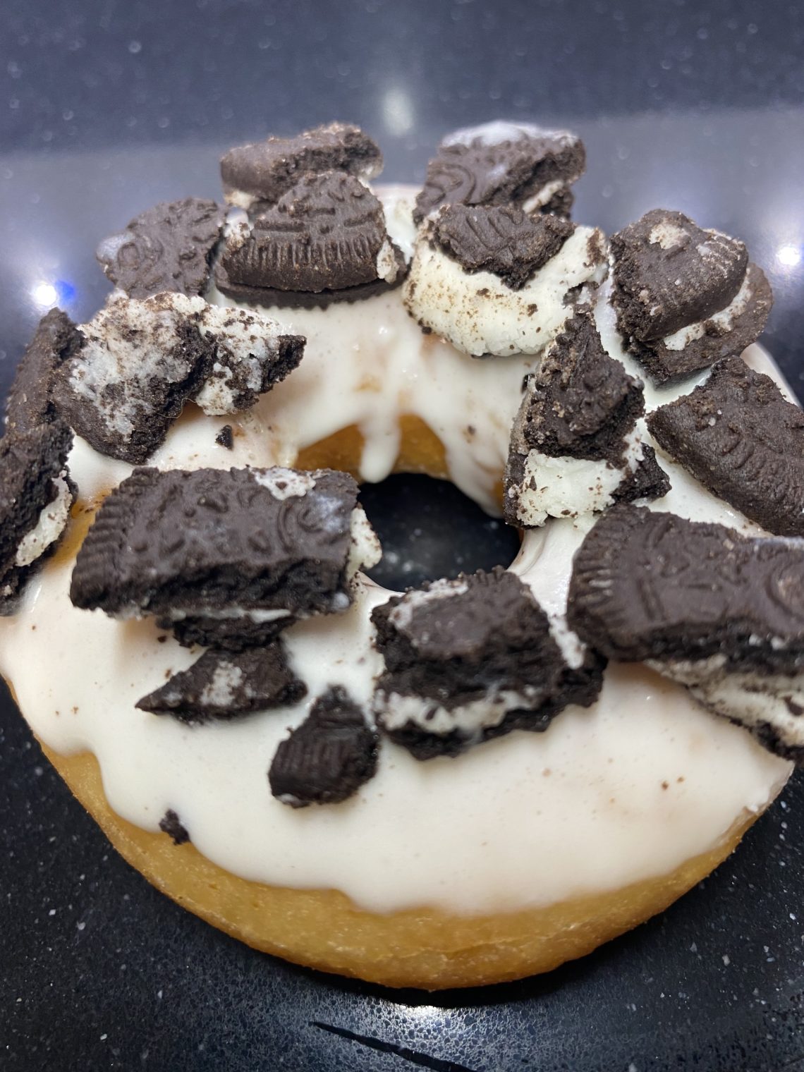 crema de queso de donut