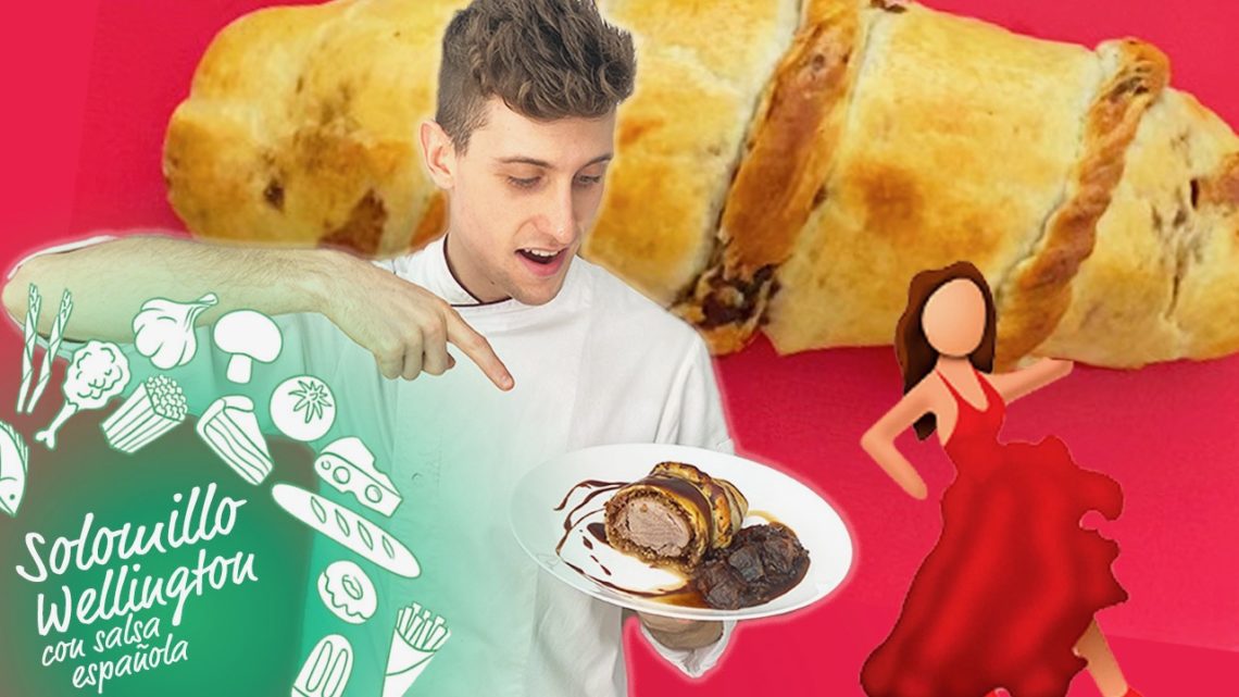 solomillo wellington con salsa española y chutney de manzana ácida