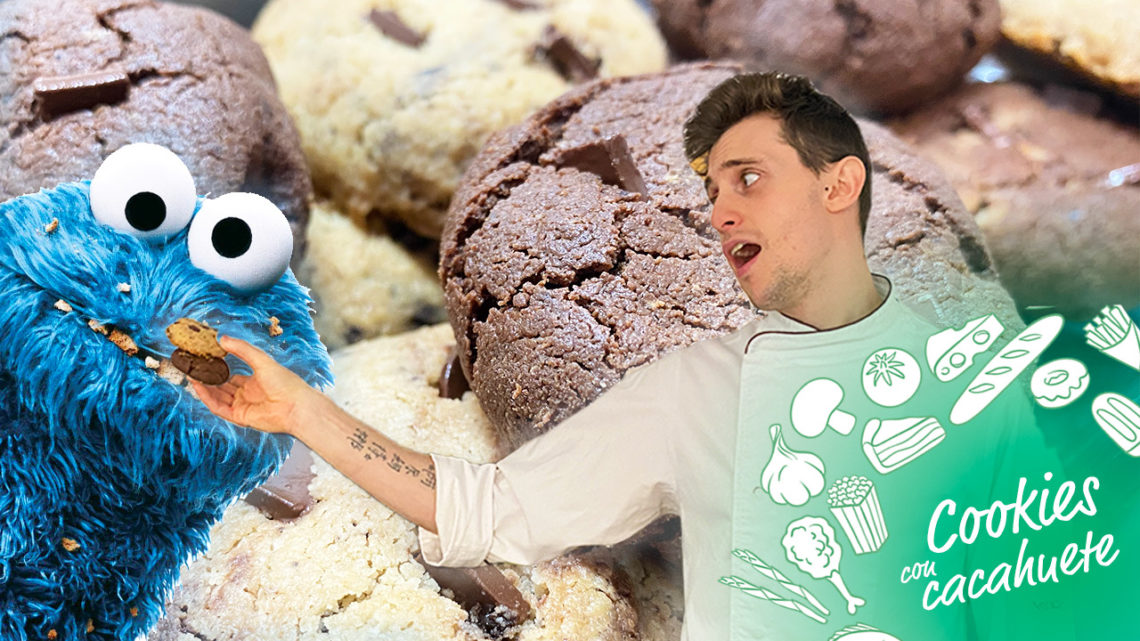 COOKIES CON CREMA DE CACAHUETE