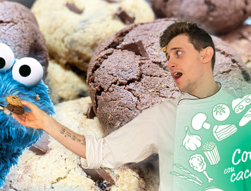 COOKIES CON CREMA DE CACAHUETE