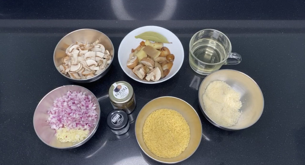 RISOTTO ingredientes necesarios