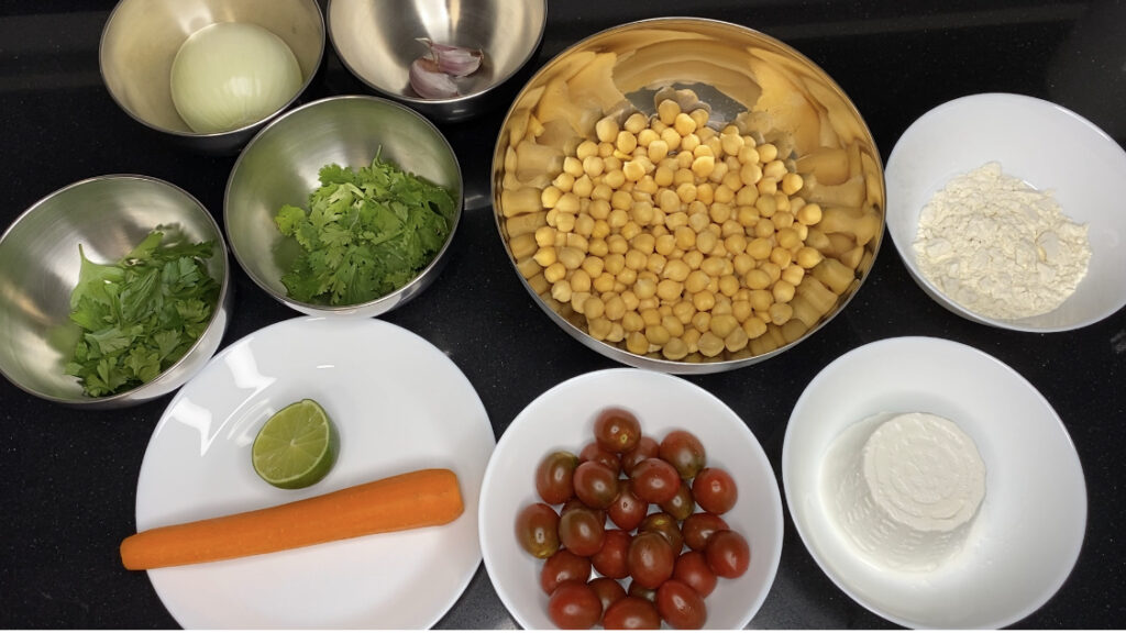 RECETA DE FALAFEL INGREDIENTES NECESARIOS